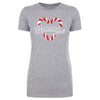 Christmas Candy Cane Heart WHT by 500 LEVEL