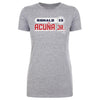 Ronald Acuna Jr. Retro Font WHT by 500 LEVEL