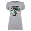 Jaylen Brown Boston Celtics Cartoon WHT by 500 LEVEL