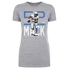 Khalil Mack Los Angeles C Bold Number WHT by 500 LEVEL
