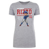 Anthony Rizzo Chicago C Cartoon WHT by 500 LEVEL
