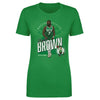 Jaylen Brown Boston Celtics Shield WHT by 500 LEVEL
