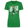 Jaylen Brown Boston Celtics Slant WHT by 500 LEVEL