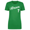Jaylen Brown Boston Script WHT by 500 LEVEL