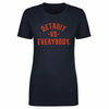 Detroit Vs. Everybody Orange WHT by 500 LEVEL