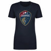 North Carolina Courage Vintage Primary Logo WHT by 500 LEVEL