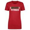 Christmas Merry Fitmas WHT by 500 LEVEL