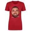 Travis Kelce Kansas City Vintage Head WHT by 500 LEVEL