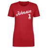Jalen Johnson Atlanta Script WHT by 500 LEVEL