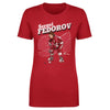 Sergei Fedorov Detroit Retro WHT by 500 LEVEL