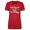Christmas Eat Drink And Be Merry WHT by 500 LEVEL