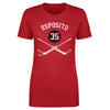 Tony Esposito Chicago 35 Goalie Sticks WHT by 500 LEVEL