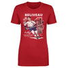 Jean Beliveau Montreal Throwback WHT by 500 LEVEL