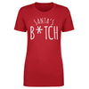 Christmas Santa's B-tch WHT by 500 LEVEL