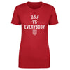 U.S. Soccer Vs. Everybody WHT by 500 LEVEL