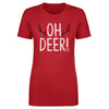 Christmas Oh Deer WHT by 500 LEVEL