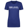 500 LEVEL Wordmark WHT by 500 LEVEL