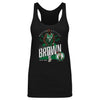 Jaylen Brown Boston Celtics Shield WHT by 500 LEVEL