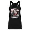Sergei Fedorov Detroit Vintage Stats WHT by 500 LEVEL