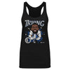 Kyrie Irving Dallas Mavericks Caricature WHT by 500 LEVEL