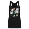 Jaylen Brown Boston Celtics Slant WHT by 500 LEVEL
