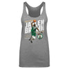 Jaylen Brown Boston Celtics Slant WHT by 500 LEVEL