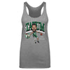 Jayson Tatum Boston Celtics Cartoon WHT by 500 LEVEL