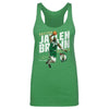 Jaylen Brown Boston Celtics Slant WHT by 500 LEVEL