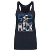 Khalil Mack Los Angeles C Bold Number WHT by 500 LEVEL