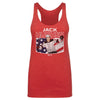 Jack Hughes New Jersey American Flag WHT by 500 LEVEL