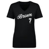 Jaylen Brown Boston Script WHT by 500 LEVEL