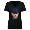 Freddie Freeman Los Angeles D Vintage Head WHT by 500 LEVEL