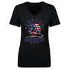 Auston Matthews Toronto USA Flag WHT by 500 LEVEL