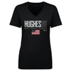 Jack Hughes New Jersey USA Elite WHT by 500 LEVEL