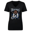 Kyrie Irving Dallas Mavericks Caricature WHT by 500 LEVEL