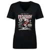 Sergei Fedorov Detroit Vintage Stats WHT by 500 LEVEL