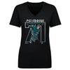 Macklin Celebrini San Jose Number Outline WHT by 500 LEVEL