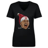 Patrick Mahomes Kansas City Portrait Santa Hat WHT by 500 LEVEL