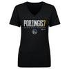 Kristaps Porzingis Golden State Warriors Elite WHT by 500 LEVEL