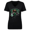Jaylen Brown Boston Celtics Cartoon WHT by 500 LEVEL