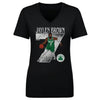 Jaylen Brown Boston Celtics Number WHT by 500 LEVEL