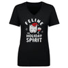 Christmas Feline The Holiday Spirit WHT by 500 LEVEL