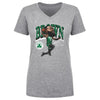 Jaylen Brown Boston Celtics Cartoon WHT by 500 LEVEL