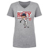 Austin Riley Atlanta Cartoon WHT by 500 LEVEL