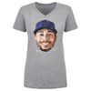 Mookie Betts Los Angeles D Vintage Head WHT by 500 LEVEL