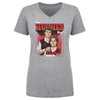 Luke Hughes & Jack Hughes New Jersey Step Brothers WHT by 500 LEVEL