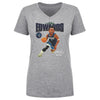 Anthony Edwards Minnesota Timberwolves Caricature WHT by 500 LEVEL