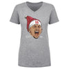 Patrick Mahomes Kansas City Portrait Santa Hat WHT by 500 LEVEL