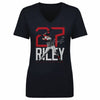Austin Riley Atlanta Bold Number WHT by 500 LEVEL