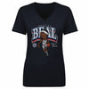 Bradley Beal Los Angeles Clippers Cartoon WHT by 500 LEVEL